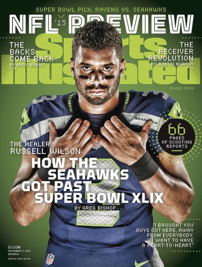 Russell Wilson Sept 7, 2015 SI cover